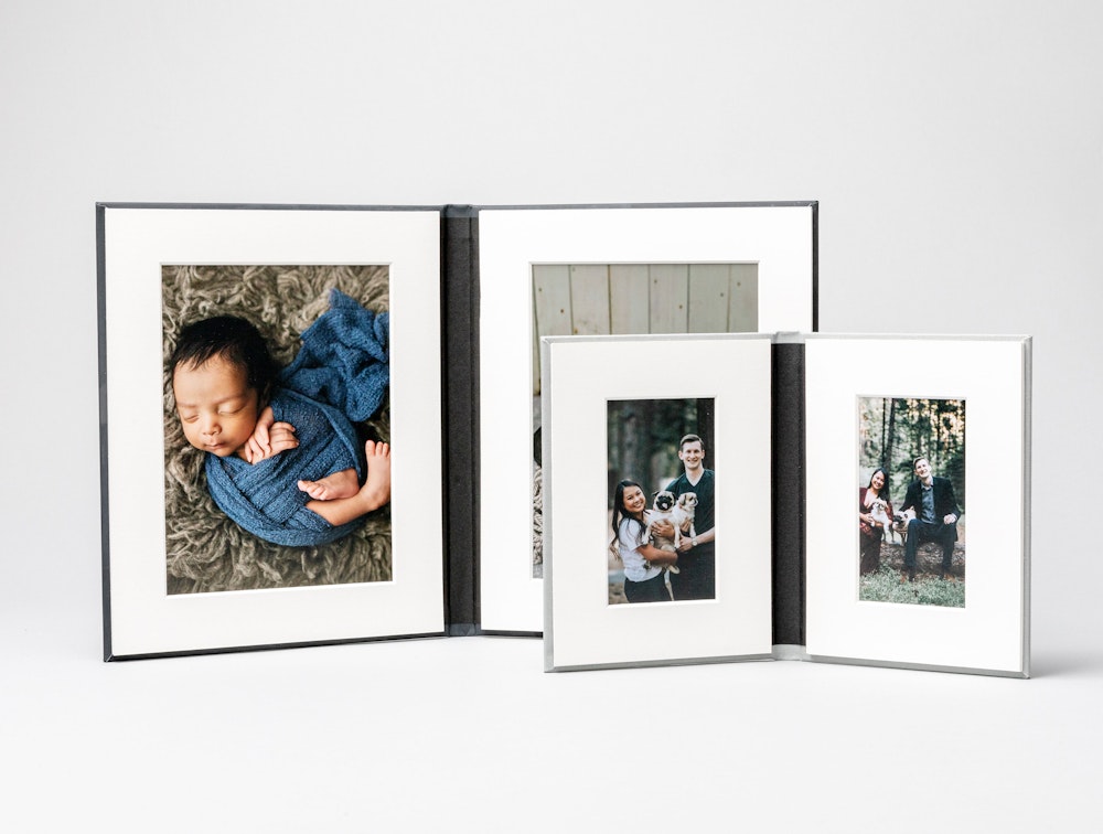 Multiple Image Folios with mat sizes