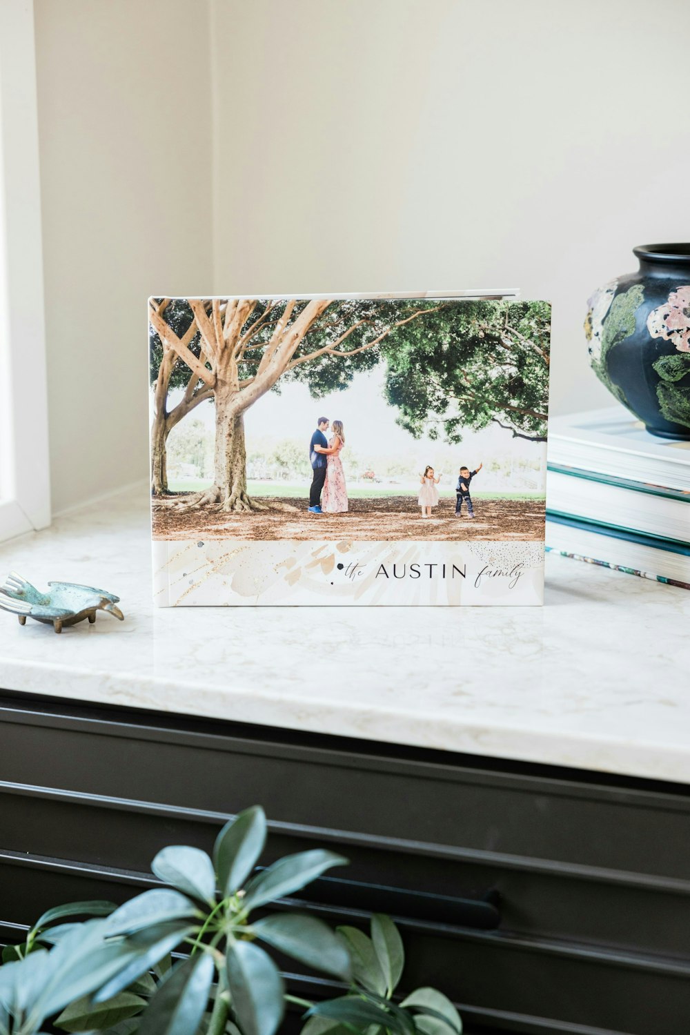 Hardcover Family Photo Book with a Photo Cover