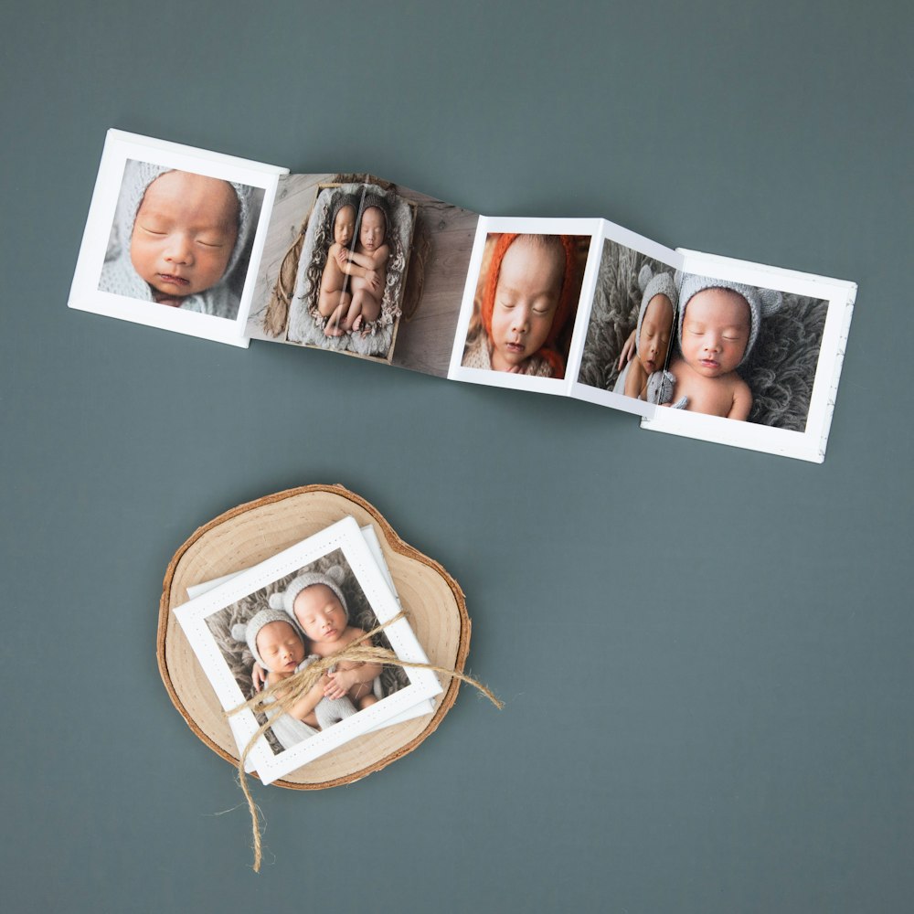 Open baby design Accordion Mini Book