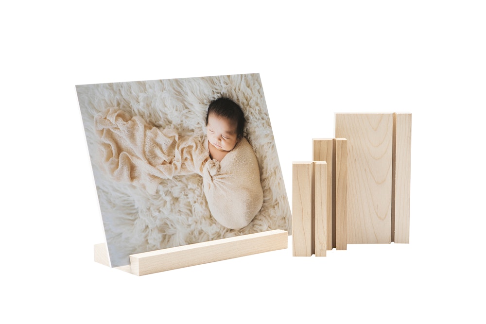 Maple Wood Display Stands in multiple sizes